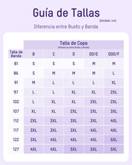 Brasier sin varillas y sin costuras, escote en v y espalda baja
