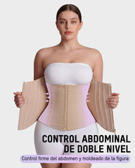 Faja Moldeadora para Mujer con Varillas de Acero y Efecto Reloj de Arena