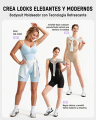 Body Moldeador Sin Costuras con Control de Abdomen y Efecto Fresco