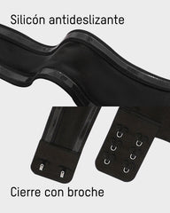 Sujetador Bandeau con Gancho Lateral Cruzado y Antideslizante