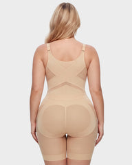 Body Moldeador Sin Costuras con Control de Abdomen y Efecto Fresco