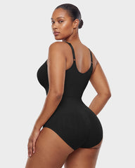 Easyslide™ Faja Moldeadora Body De Tirantes Con Escote En V Profundo