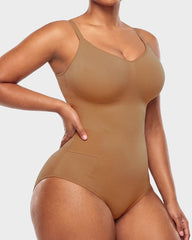Easyslide™ Faja Moldeadora Body De Tirantes Con Escote En V Profundo