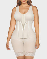 Faja Colombiana de Cuerpo Completo con Doble Control de Abdomen