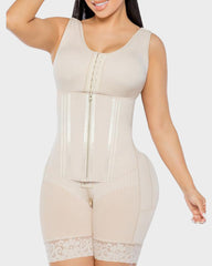 Faja Colombiana de Cuerpo Completo con Doble Control de Abdomen