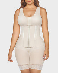 Faja Colombiana de Cuerpo Completo con Doble Control de Abdomen