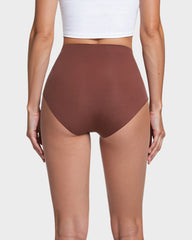 Pack de 6 Panties sin Costuras de Cintura Alta con Efecto Moldeador Ligero