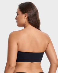Brasier Sin Tirantes con Cierre Frontal y Soporte Push-Up