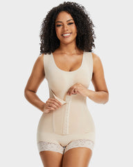 Body Faja de Control Abdominal de Doble Capa PowerMesh