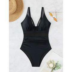 Mesh Tummy Control Swimsuit