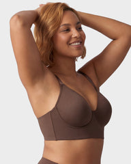 Brasier Sin Costuras de Cobertura Completa para Bustos Grandes