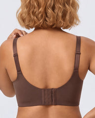 Brasier Sin Costuras de Cobertura Completa para Bustos Grandes