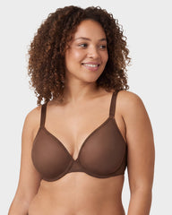 Brasier Invisible de Malla Sin Costuras con Varilla Flexible