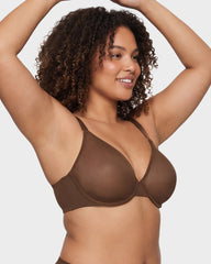 Brasier Invisible de Malla Sin Costuras con Varilla Flexible