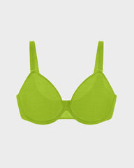 Brasier Invisible de Malla Sin Costuras con Varilla Flexible