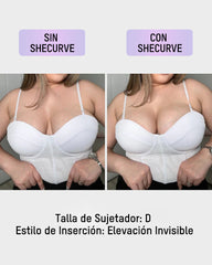 Sujetador Invisible Autoadhesivo de Silicona con Cierre Frontal (2 Pares)