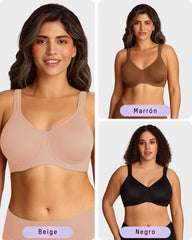 Brasier Reductor Suave de Talla Grande con Cobertura Total