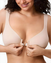 Brasier con varilla de cierre frontal y soporte en la espalda