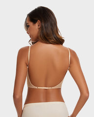Brasier Sin Espalda con Escote en U