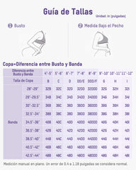 Brasier Reductor Suave de Talla Grande con Cobertura Total