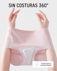 Paquete de 5 Panties Deportivos sin Costuras Anticamel Toe