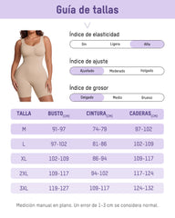 Faja Bodysuit de Control de Abdomen con Abertura Práctica