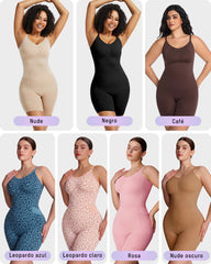 Faja Moldeadora 6 Zonas – Apertura Trasera para Baño y Moldea Cintura, Busto y Glúteos