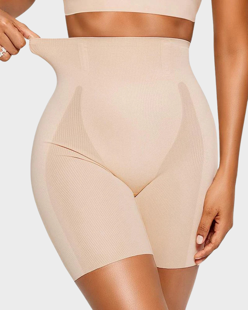 Shorts Moldeadores de Cintura Alta con Efecto Refrescante