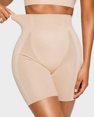 Shorts Moldeadores de Cintura Alta con Efecto Refrescante