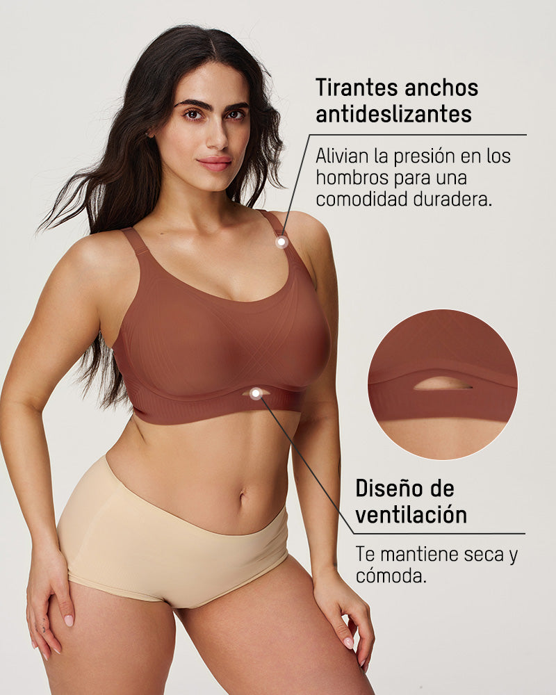 Bra Sin Varilla AirEase™ 4D con Soporte de Realce y Moldeo