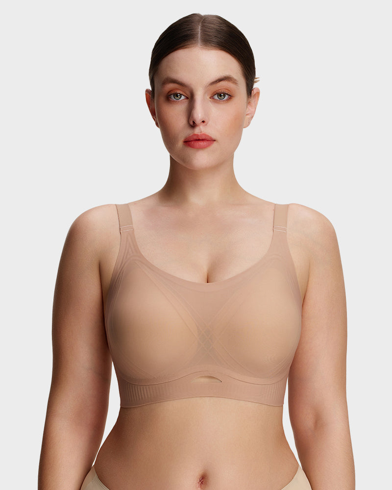 Bra Sin Varilla AirEase™ 4D con Soporte de Realce y Moldeo