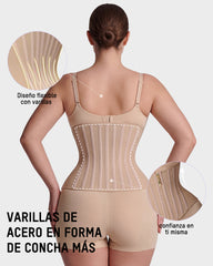 Faja Moldeadora para Mujer con Varillas de Acero y Efecto Reloj de Arena