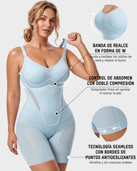 Body Moldeador Sin Costuras con Control de Abdomen y Efecto Fresco