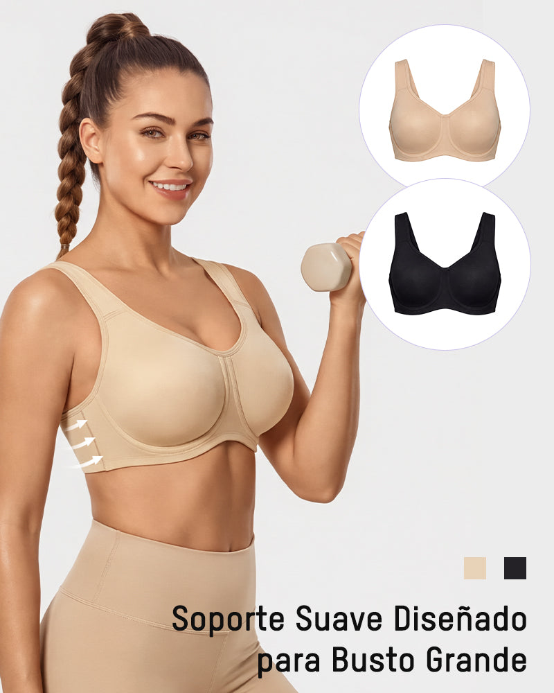 Brasier Deportivo de Alta Impacto con Control Máximo y Varilla Externa