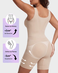 Faja Bodysuit de Control de Abdomen con Abertura Práctica