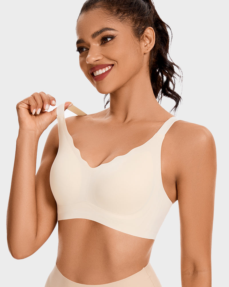Sujetador Push-Up Sin Costuras con Comodidad y Efecto Alisante