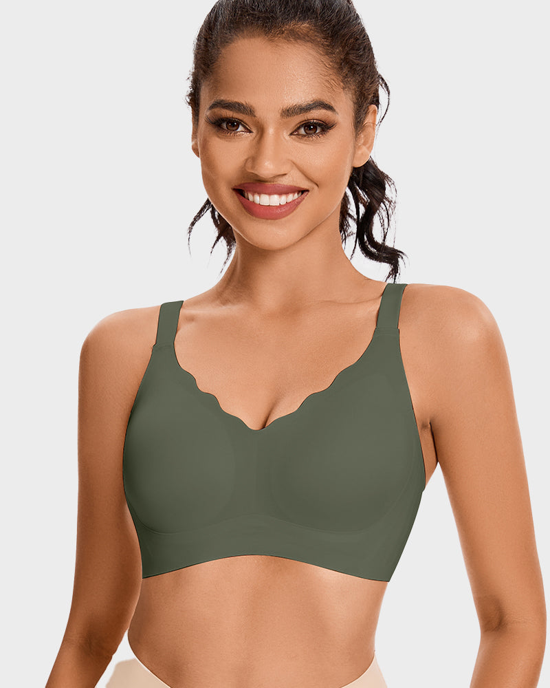 Sujetador Push-Up Sin Costuras con Comodidad y Efecto Alisante