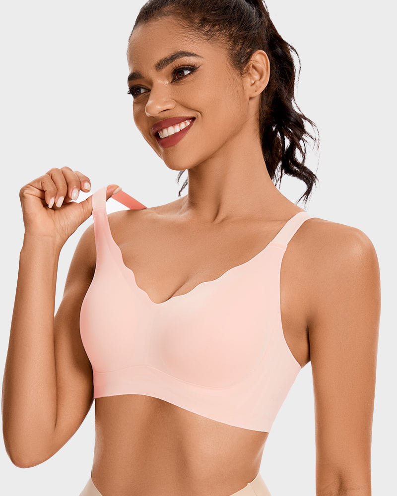 Sujetador Push-Up Sin Costuras con Comodidad y Efecto Alisante