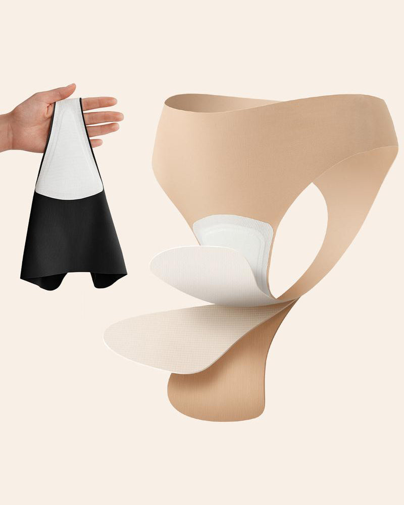 Paquete de 5 Tanga Sin Costuras con Protección Antimarcas