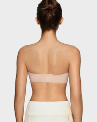 Sujetador Bandeau Sin Tirantes, Sin Aros y Con Almohadillas
