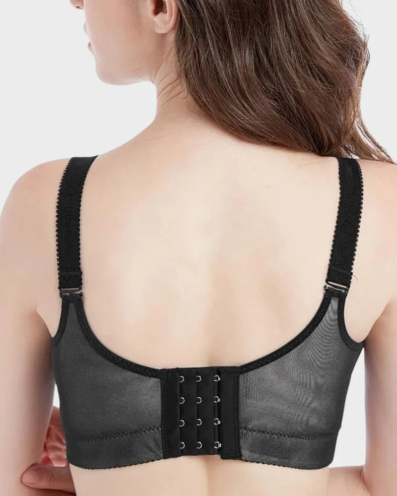 Brasier push up con encaje y varilla acolchada