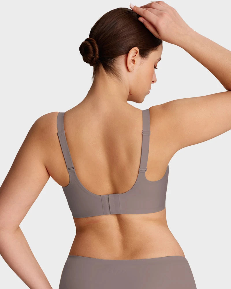 Sujetador Invisible con Levantamiento de Gel y Diseño Hueco de Gota de Agua Transpirable