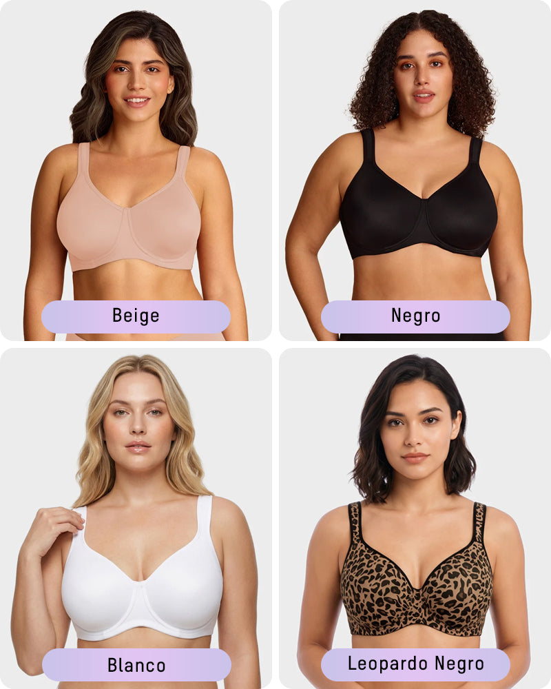 Brasier Reductor Suave de Talla Grande con Cobertura Total