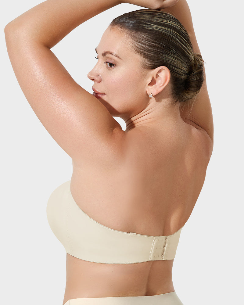 Sujetador Bandeau Convertible con Soporte Total y Antideslizante