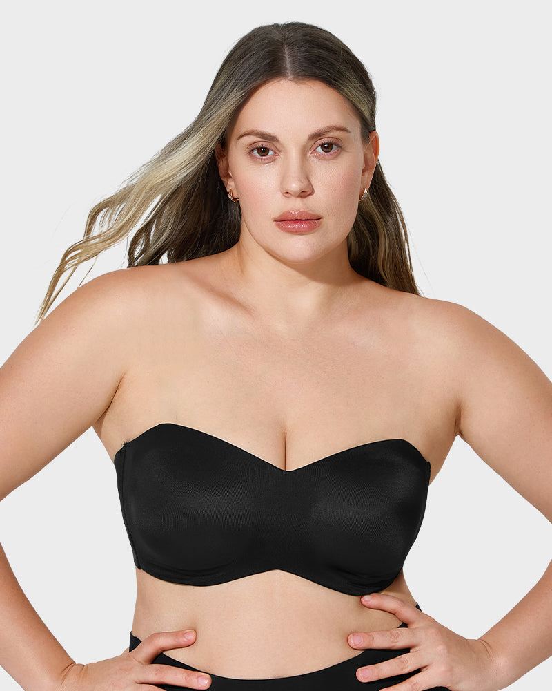 Sujetador Bandeau Convertible con Soporte Total y Antideslizante