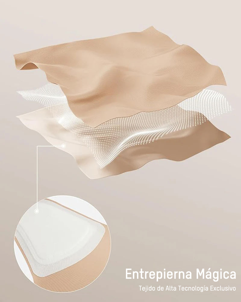 Paquete de 5 Tanga Sin Costuras con Protección Antimarcas