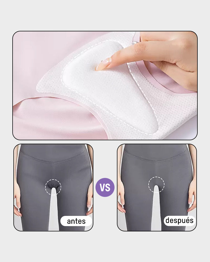 Paquete de 5 Panties Deportivos sin Costuras Anticamel Toe