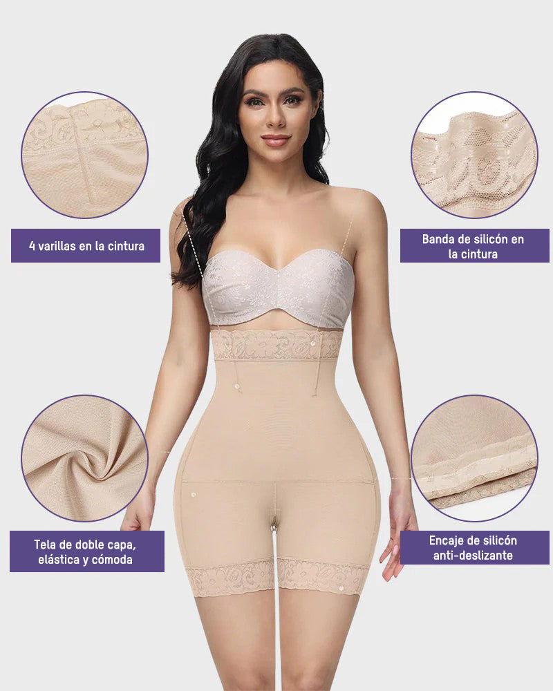 SheCurve® Pantalones Cortos Moldeadores con Realce de Glúteos y Control de Abdomen
