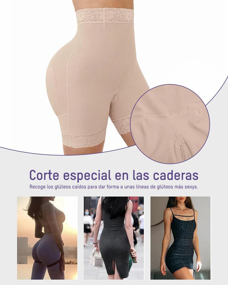 SheCurve® Pantalones Cortos Moldeadores con Realce de Glúteos y Control de Abdomen